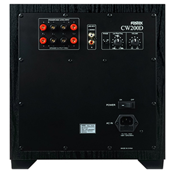 フォステクス アクティブ・サブウーハー CW200D ×1本 形式 SPEAKER 全空間 3m