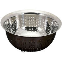 リバティーコーポレーション ステンレス製 軽量 パンチングザル 22cm 足付 FCE362W-LD-437