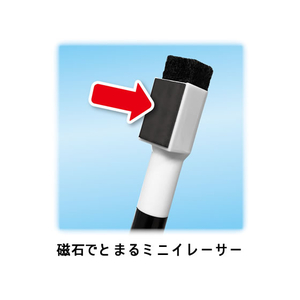 アスカ ホワイトボードマーカー 黒 10本 F049158-WM10-イメージ2