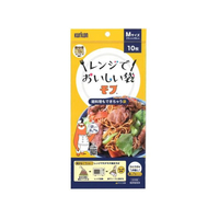 クリロン化成 レンジでおいしい袋モフ Mサイズ 10枚入 FC853SJ-MOF-9847