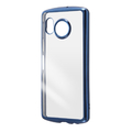 レイ・アウト AQUOS sense 8用耐衝撃TPUソフトケース METAMORU ブルー RT-AQM3TC13/AM