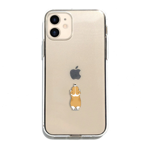 Dparks iPhone 12/12 Pro用ソフトクリアケース イヌ DS19827I12P-イメージ1