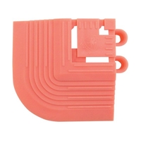 山崎産業 素足スノコ コーナー ピンク FC516JC-3701735