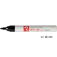 寺西化学工業 マジックインキ No.500細書 黒 10本 1箱(10本) F840260-M500-T1