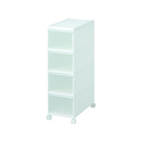 吉川国工業所 スリムストレージ ミディストッカー ホワイト FC857SK