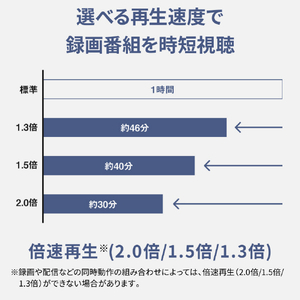 パナソニック 2TB HDD内蔵ネットワークレコーダー miyotto グレー UN-ST20A-H-イメージ15