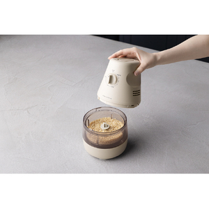 recolte コンパクト精米機 クリームホワイト RRP-1(W)-イメージ6