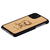 Man & Wood iPhone 11 Pro用天然木ケース カティア I16827I58R-イメージ2