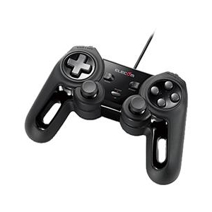 エレコム 超高性能有線ゲームパッド ブラック JC-U4013SBK エレコム 超高性能有線ゲームパッド ブラック JC-U4013SBK