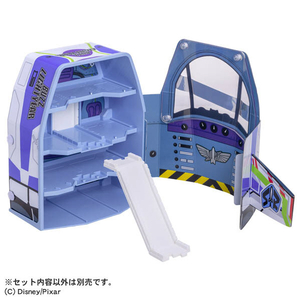 タカラトミー ドリームトミカ ライドオン  トイ・ストーリー5 バズ・ライトイヤー 宇宙船ケース ハイテク版 DﾄﾐｶTS5ﾊﾞｽﾞﾉｳﾁﾕｳｾﾝｹ-ｽﾊｲﾃｸ-イメージ4