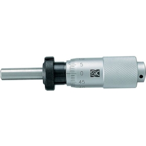 新潟精機 マイクロメータヘッド 測定範囲0~13mm ナット付 15111359.50～130.01ナット付球面(SR4) FC572JH-3774660-イメージ1