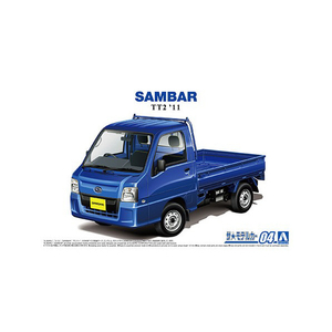 アオシマ ｻﾞﾓﾃﾞﾙｶ-4TT2ｻﾝﾊﾞ-ﾄﾗﾂｸN 1/24 ザ・モデルカー No．4