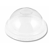 シモジマ ヘイコープラスチックカップ ドーム蓋 C穴 12・14・18OZ用 100コ FC242NJ-004530942