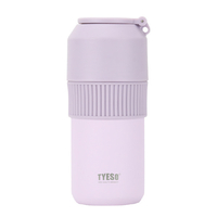KOTANI金属工業 TYESO ペットボトルホルダー 620ml ソフトラベンダー KH01-062-SLV