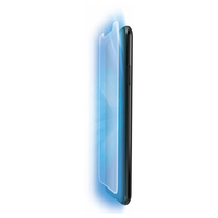 エレコム iPhone 11/XR用フルカバーフィルム/衝撃吸収/防指紋/透明/高光沢/ブルーライトカット PMA19CFLPBLGR
