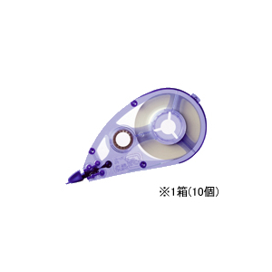ぺんてる 修正テープ20m用カートリッジ 5mm 10個 1箱(10個) F836804-XZTR55W-イメージ1