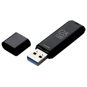 エレコム キャップ式USB3.1 Gen1メモリ(128GB) オリジナル ブラック MF-TKU3128GBK エレコム キャップ式USB3.1 Gen1メモリ(128GB) オリジナル ブラック MF-TKU3128GBK