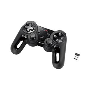 エレコム 超高性能ワイヤレスゲームパッド ブラック JC-U4113SBK-イメージ1