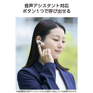 エレコム Bluetooth(R)ワイヤレスヘッドセット USB Type-C(TM)ポート搭載 ホワイト LBT-HSC11MPWH-イメージ7