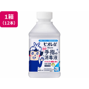 KAO ビオレu 手指の消毒液 つけかえ用 400mL 12本 FC116RE-イメージ1