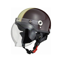 リード工業 CROSS バブルシールド付ハーフヘルメットBRIV CR760BRIV FC456MT-CR760BRIV
