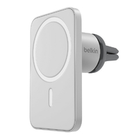 BELKIN iPhone 12用Car Vent Mount PRO with MagSafe シルバー WIC002BTGR