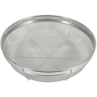 リバティーコーポレーション ステンレス製 浅型キッチンザル 22cm FCE364W-LD-403