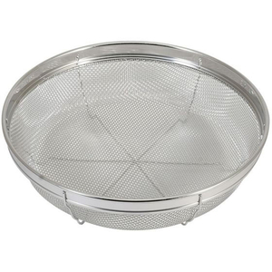 リバティーコーポレーション ステンレス製 浅型キッチンザル 22cm FCE364W-LD-403-イメージ1