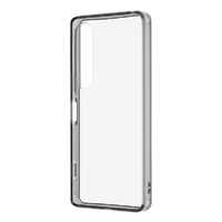 レイ・アウト Xperia 1 VII用 Like standard 衝撃吸収 バンパー ハイブリッドケース ブラック RT-RXP1M7CC2/BM