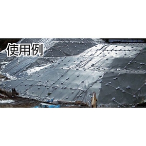 トラスコ中山 TRUSCO エコ超厚手UVシ-ト#5000 ODグリーン 幅1.8m×長さ2 1.712.6110 FC167GY-2583534-イメージ2