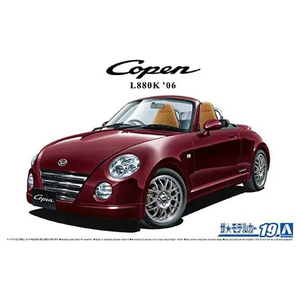 アオシマ 1/24 ダイハツ L880K コペン アルティメットエディション '06 ｻﾞﾓﾃﾞﾙｶ-19ﾀﾞｲﾊﾂL880KｺﾍﾟﾝN-イメージ1