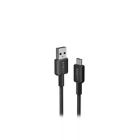 Anker Anker 322 USB-C & USB-A ケーブル 0．9m (USB2．0対応) ブラック A81H5N11
