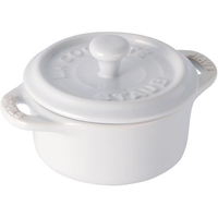 Zwilling ストウブ セラミック ミニラウンドココット ホワイト 40511-083 FC295LA-0547400