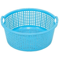 三甲 サンコー/北海篭(丸型ー2) 301801 ライトブルー FC749KP-3425037