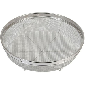 リバティーコーポレーション ステンレス製 浅型キッチンザル 25cm FCE365W-LD-404-イメージ1