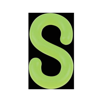 トラスコ中山 プラフックS型 蛍光イエロー 8MM (2個入) FC389GD-8195284