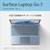マイクロソフト Surface Laptop Go 3(i5/8GB/256GB) アイスブルー XK1-00063-イメージ8