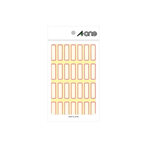 エーワン セルフラベル 18シート入 F852177-03002-イメージ1