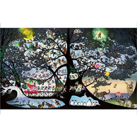 アップルワン ジグソーパズル 1000ピース 藤城 清治 生きるよろこび 2011 1000-830 ｱﾂﾌﾟﾙ1000830ｲｷﾙﾖﾛｺﾋﾞ