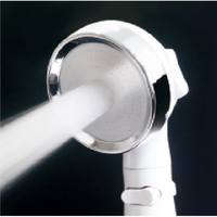 Water service エコフレンドリー ホワイト 節水シャワーヘッド エコリフレッシュ ホワイト | トレードワン