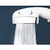 トレードワン 節水シャワーヘッド エコリフレッシュ ホワイト 60088ｴｺﾘﾌﾚﾂｼﾕ-イメージ9