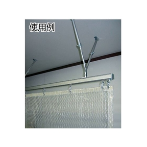 岡田装飾金物 D40 伸縮吊棒1000(600~1000mm) FC134EV-3278425-イメージ2
