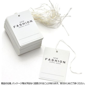 タカ印 提札 四角型 高級 FASHION 500枚 FCE082Z-18-3675-イメージ3