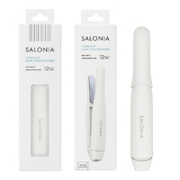 SALONIA コードレス ストレートヘアアイロン 12mm ホワイト KSAL26131-WH