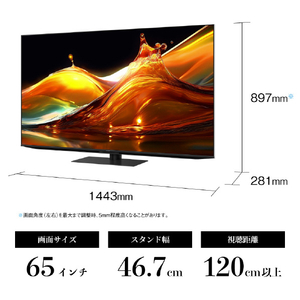 シャープ 65V型4Kチューナー内蔵4K対応液晶テレビ AQUOS XLED 4T-C65HP1-イメージ2
