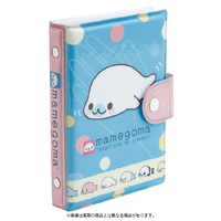 サンエックス まめゴマ ふにふにシールバインダー ﾌﾆﾌﾆｼ-ﾙﾊﾞｲﾝﾀﾞ-ﾏﾒｺﾞﾏ