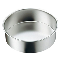 江部松商事 EBM/18-8 浅型 デコレーション型 共底 15cm H55mm FC182LG-2569000