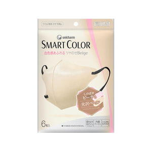 ユニ・チャーム SMART COLOR 血色感あふれるツヤのせBeige ふつう 6枚 FCK567C-イメージ1