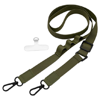 ラスタバナナ 平紐ショルダーストラップ ストラップホルダーシートセット オリーブグリーン RSST06OG