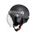 リード工業 CROSS バブルシールド付ハーフヘルメットMATB CR760MATBK FC458MT-CR760MATBK